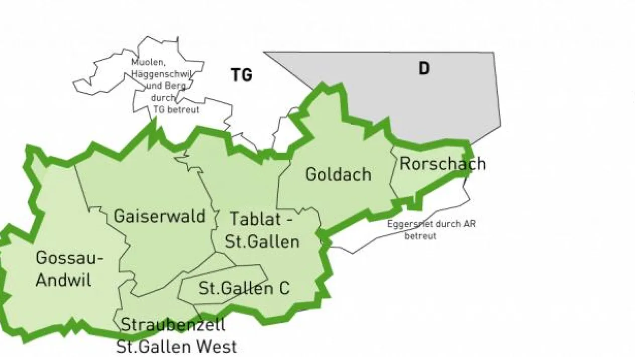 Pfarrkapitel St.Gallen (Foto: Andreas Schwendener) Pfarrkapitel St.Gallen: Das Pfarrkapitel St.Gallen besteht seit der Reformation 1524. Lange gehörte zum Kapitel auch Teile der Pfarrerschaft von Appenzell Ausserroden. (Foto: Andreas Schwendener)