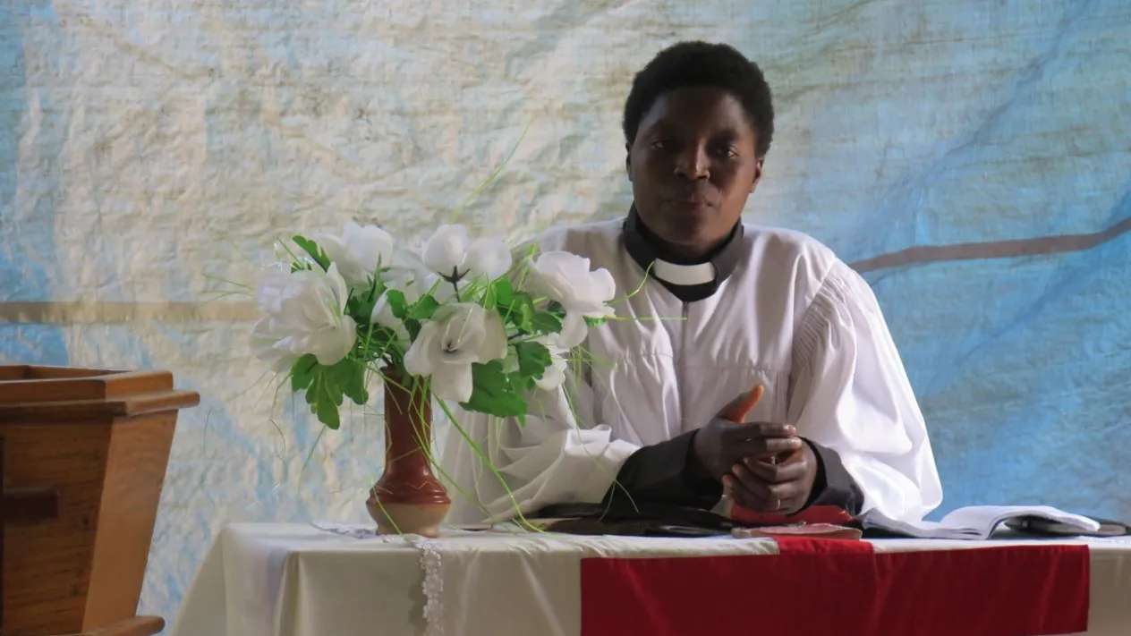 Reverend Heri Ngoka (Foto: Mission 21) Reverend Heri Ngoka — Moravian Church in Matema at the Lake Nyassa, Tanzania (Foto: Mission 21)