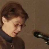 Prof. Dr. Barbara Hallensleben – beim Referat (Werner Näf)